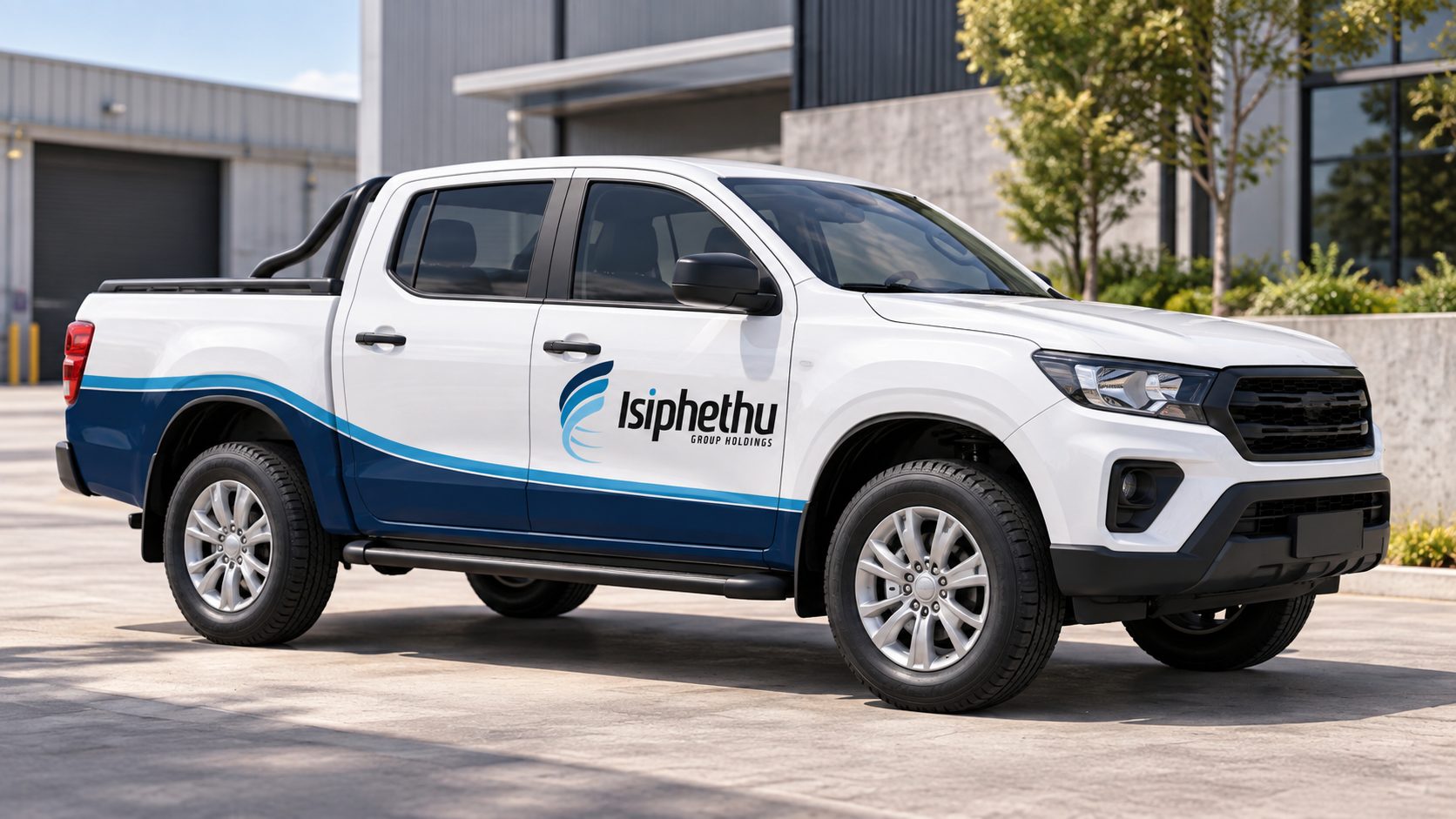 Isiphethu service pickup vehicle branding concept