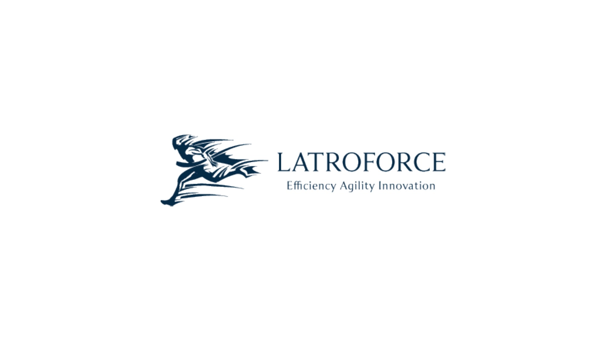 Earlier Latroforce identity shown at the beginning of the supplied proposal